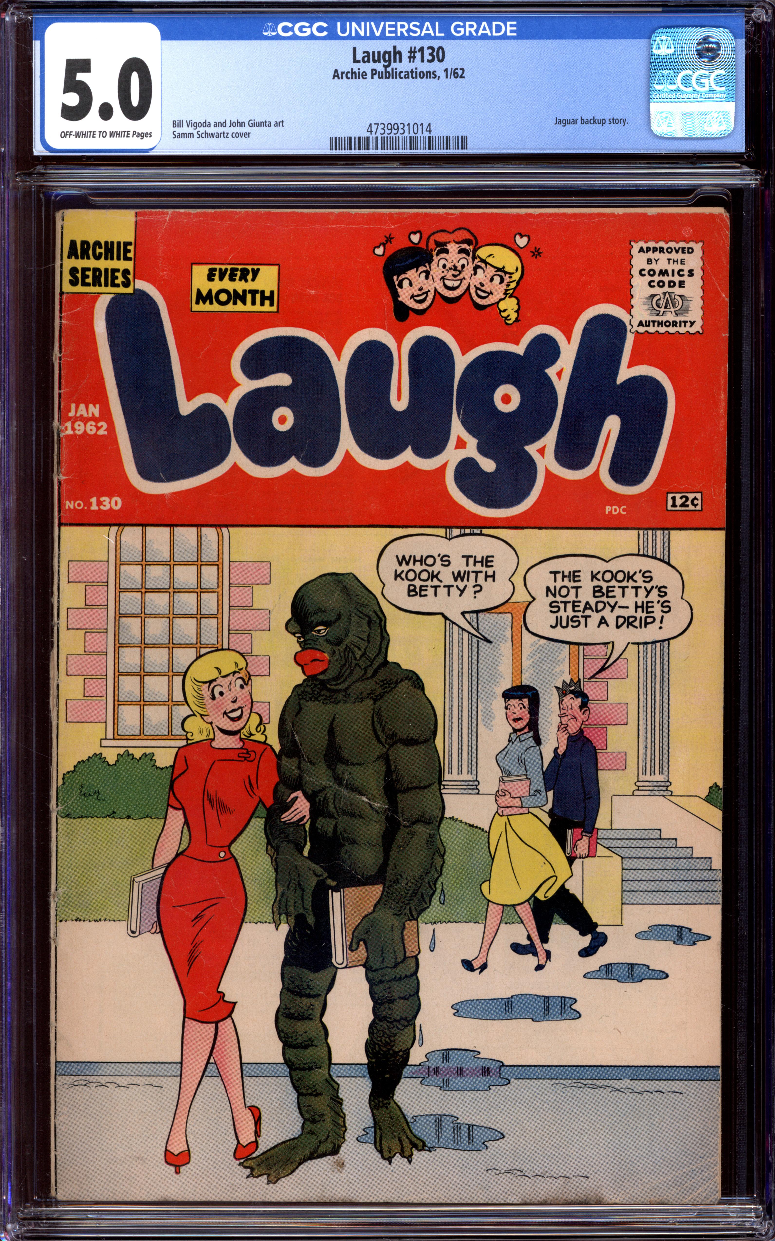 LAUGH COMICS Front Cover