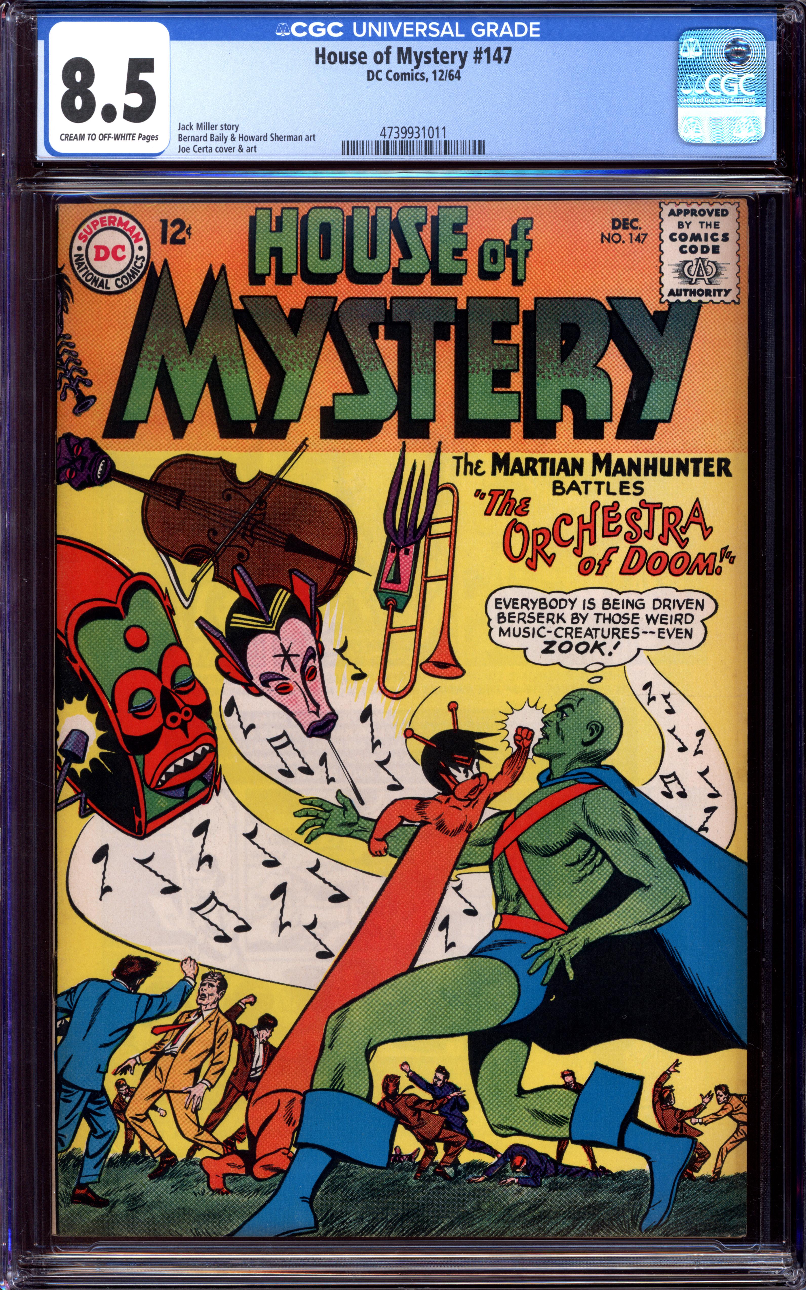 HOUSE OF MYSTERY Front Cover