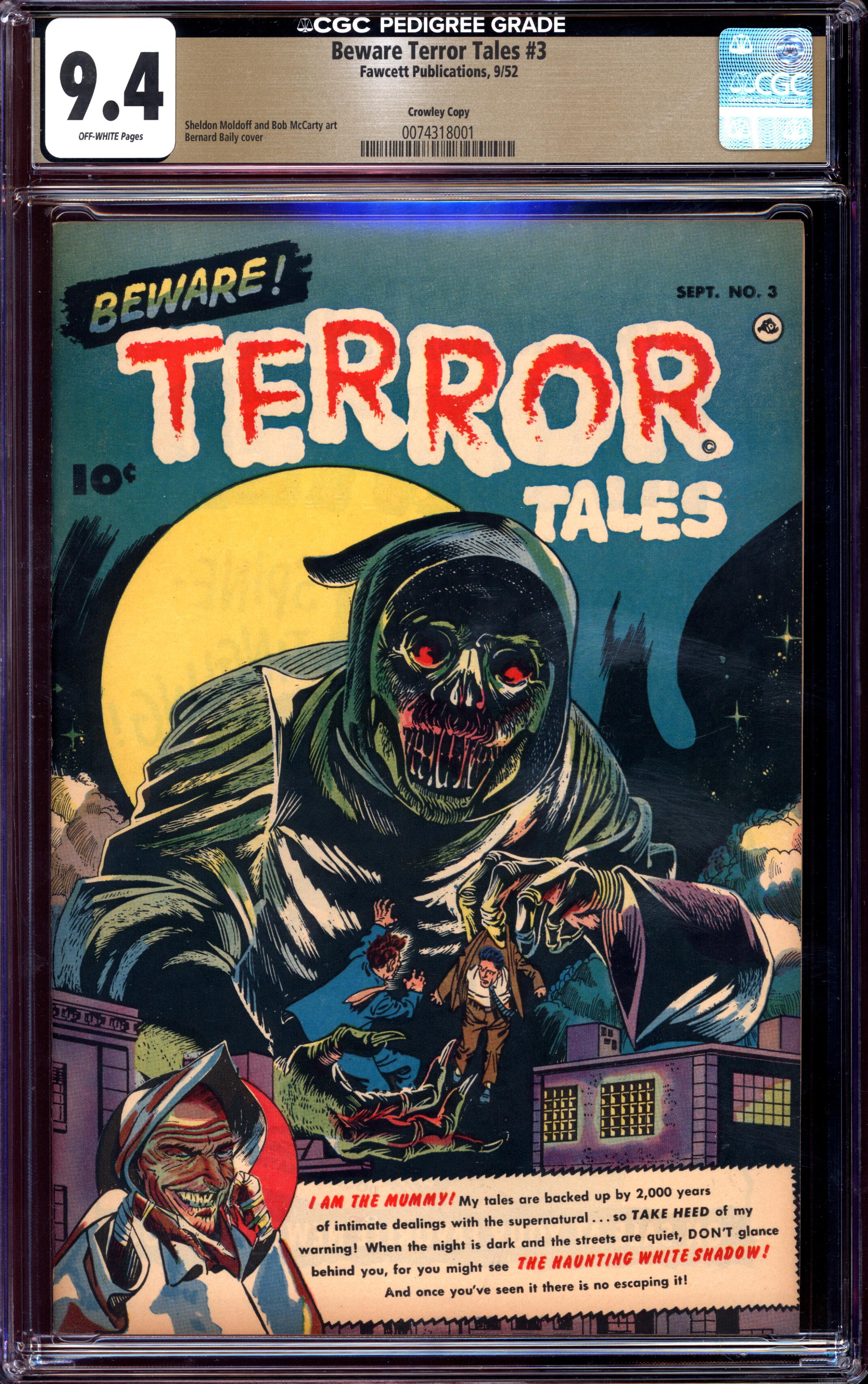BEWARE TERROR TALES Front Cover