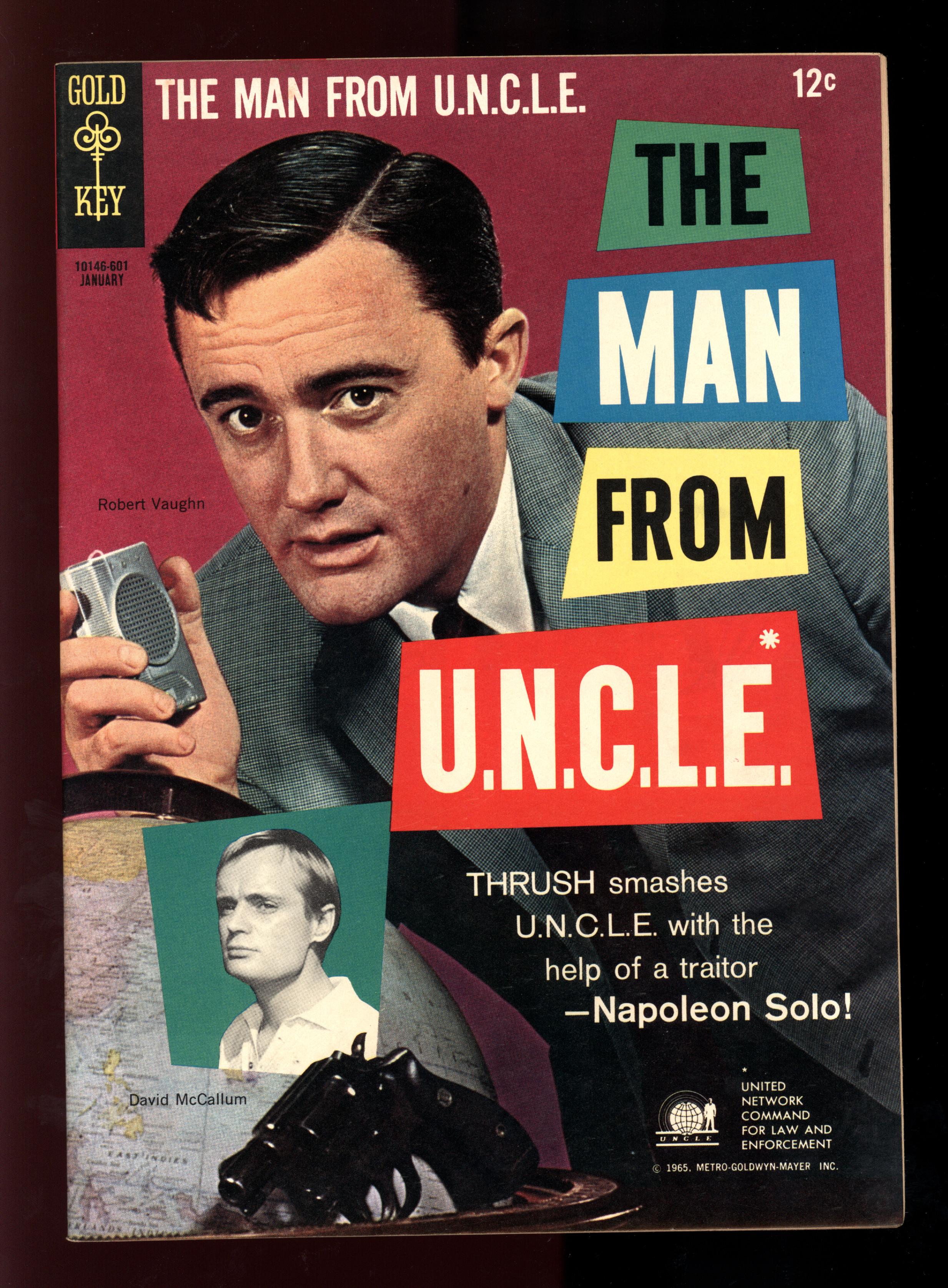 THE MAN FROM UNCLE Front Cover