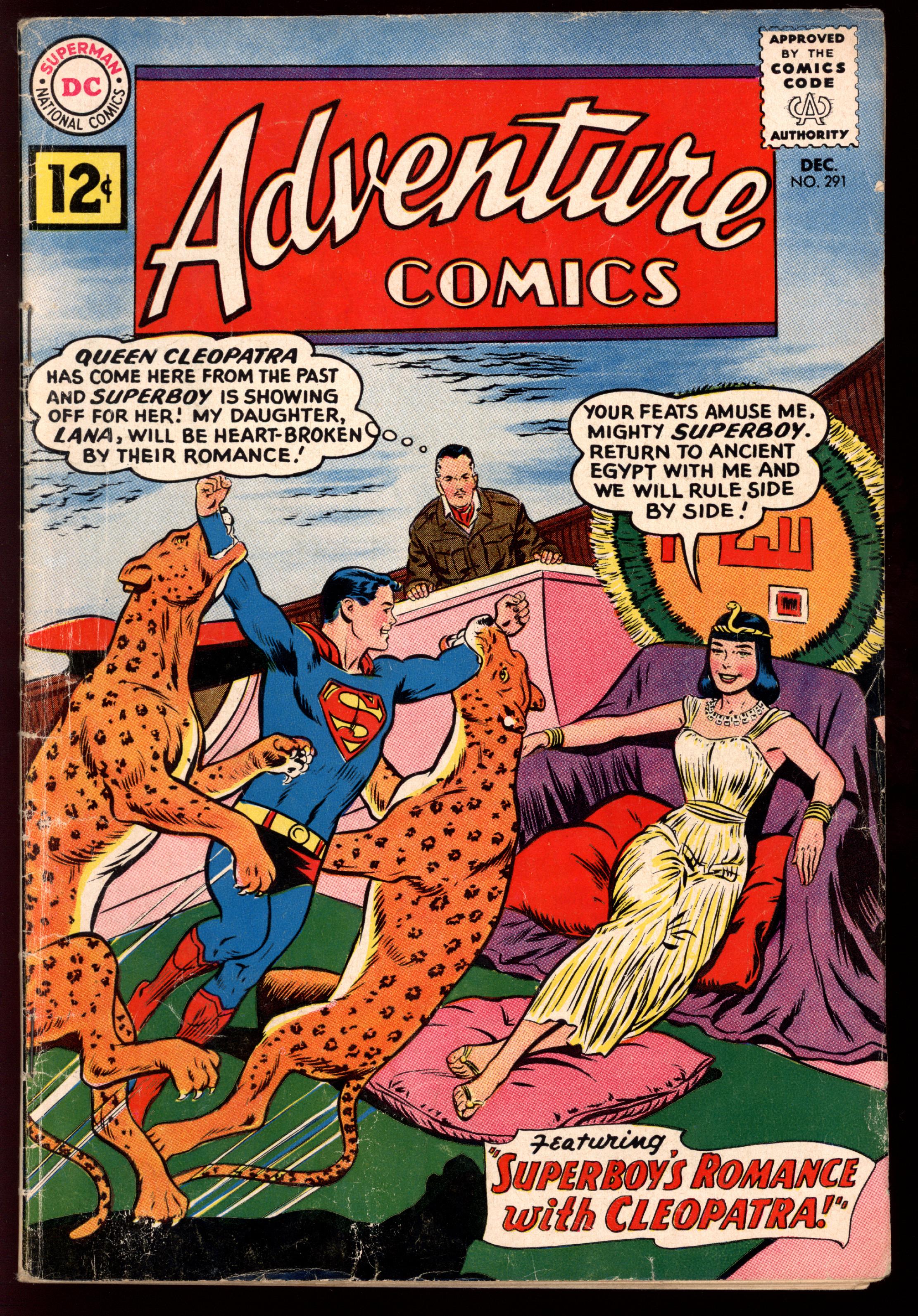 ADVENTURE COMICS Front Cover