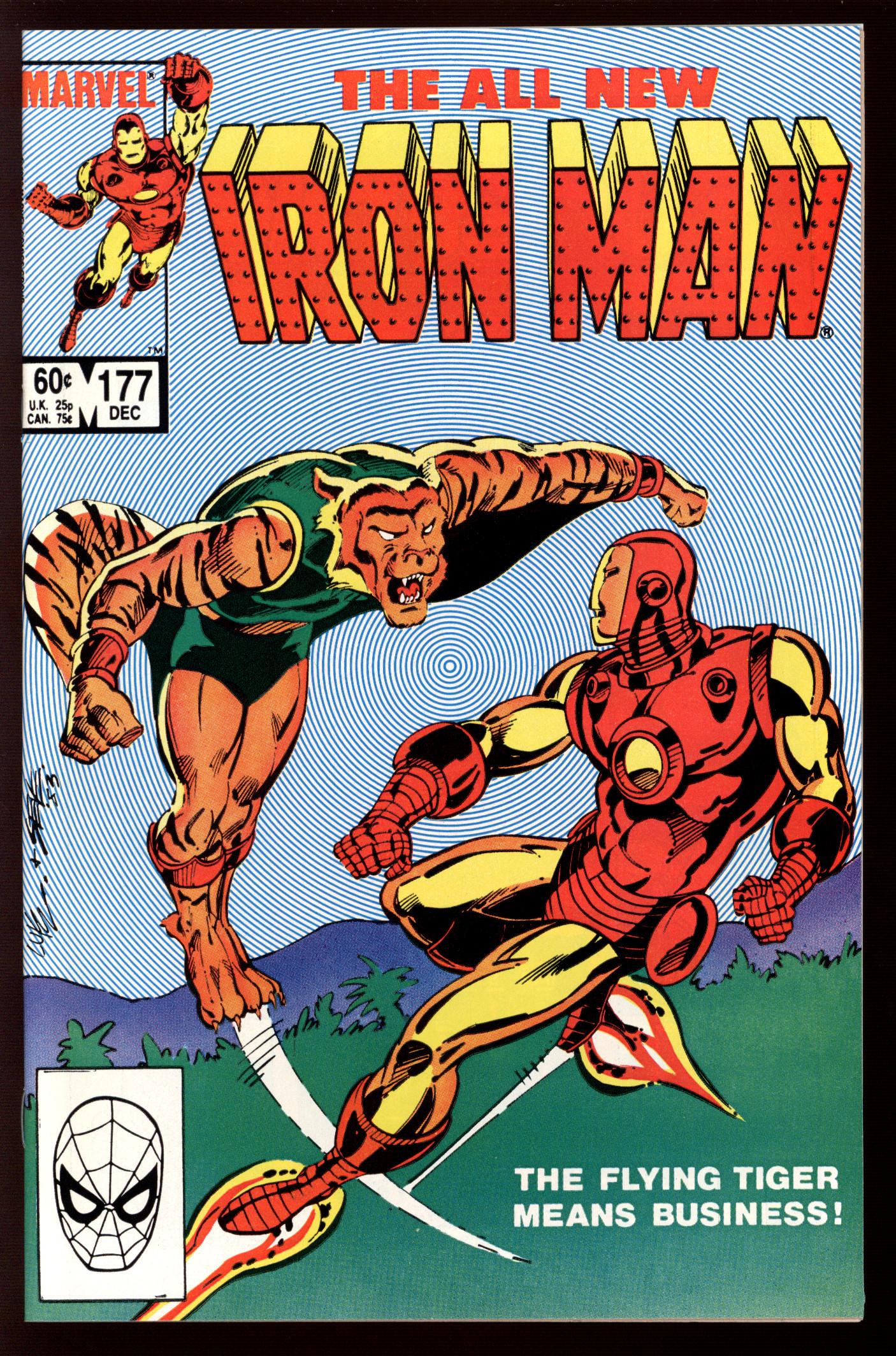 IRON MAN #177 9.6 Front Cover