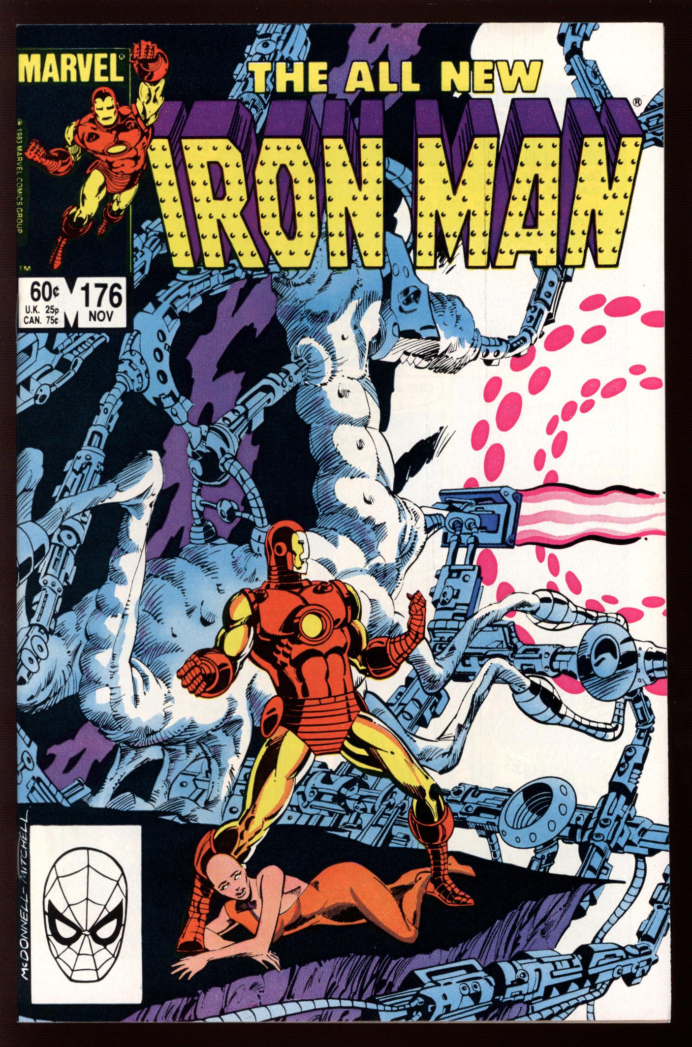 IRON MAN #176 9.4 Front Cover