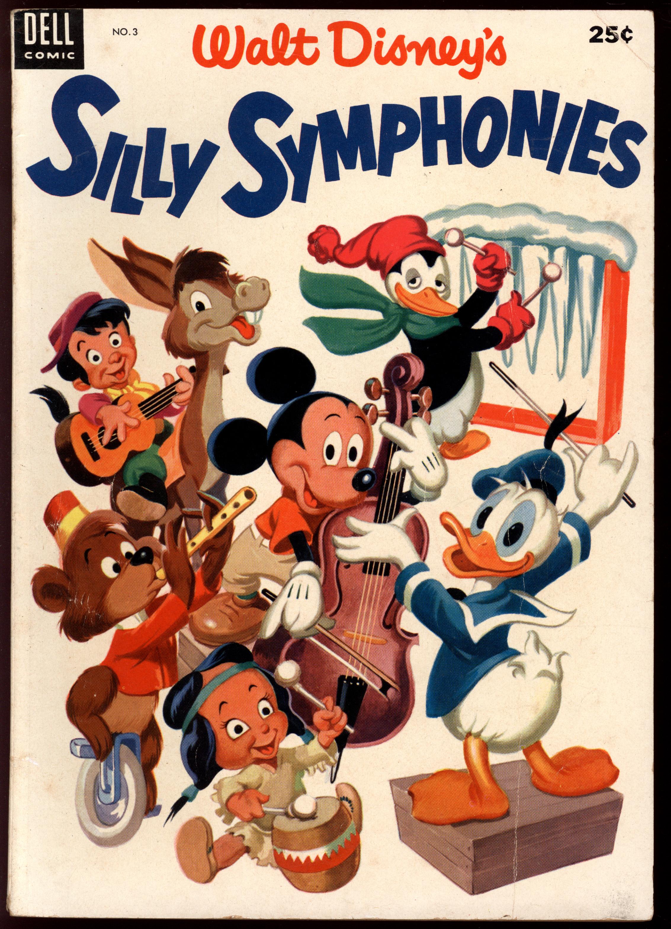 DELL GIANT COMICS: SILLY SYMPHONIES Front Cover