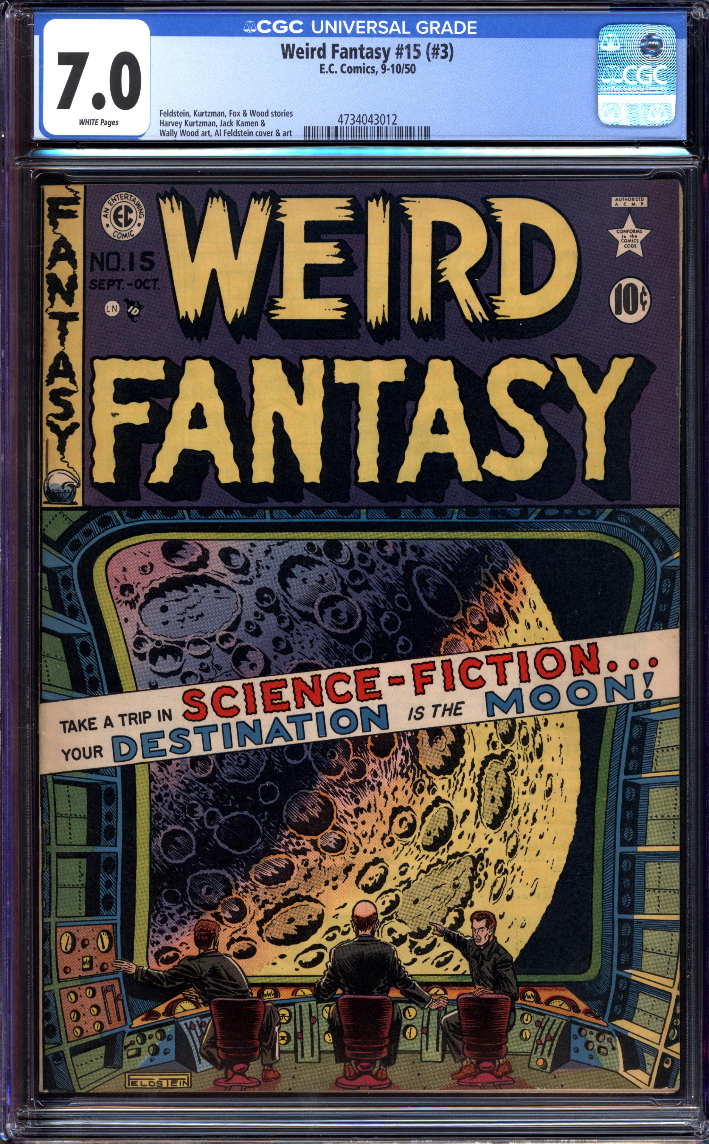 WEIRD FANTASY Front Cover
