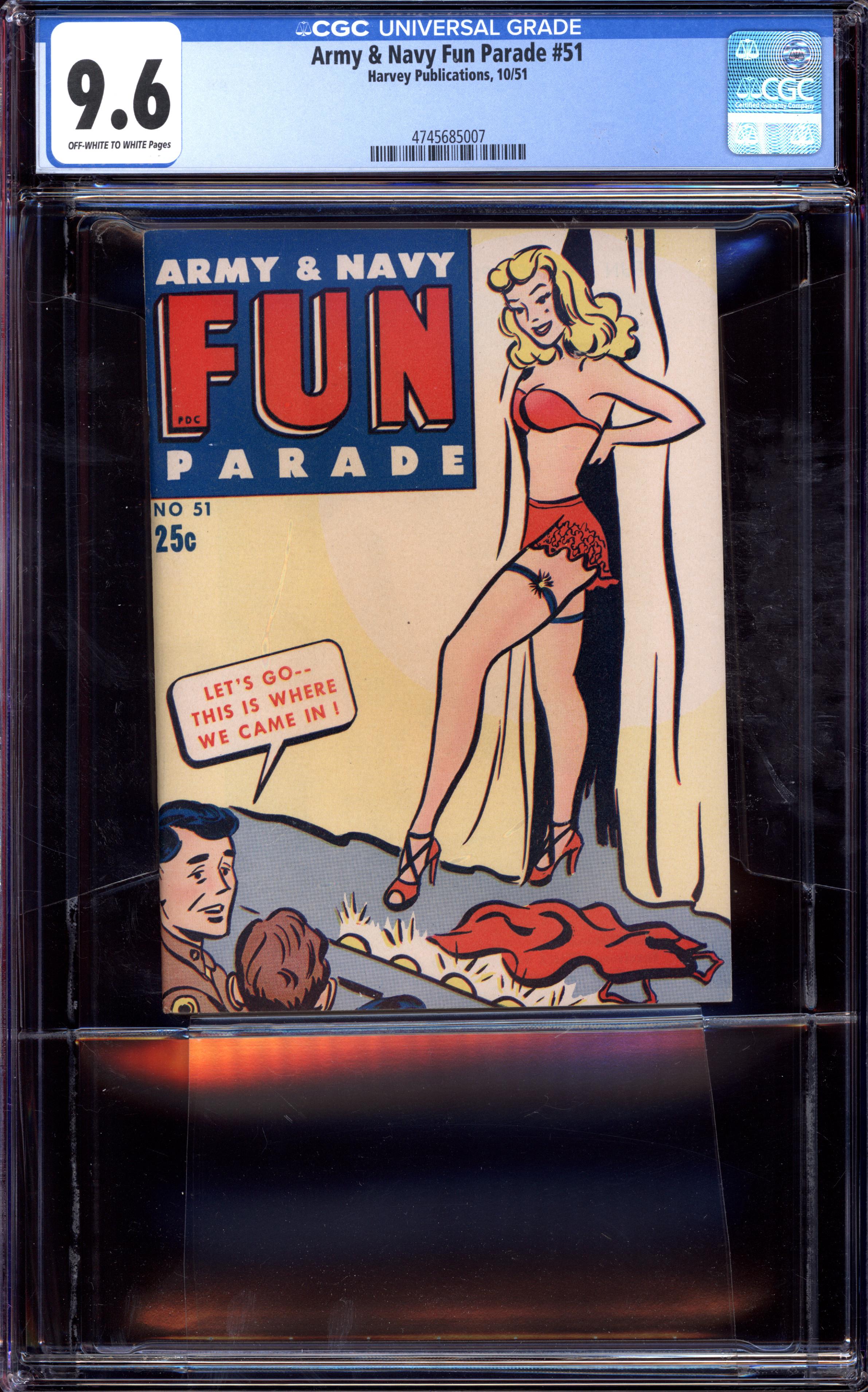 ARMY & NAVY FUN PARADE Front Cover