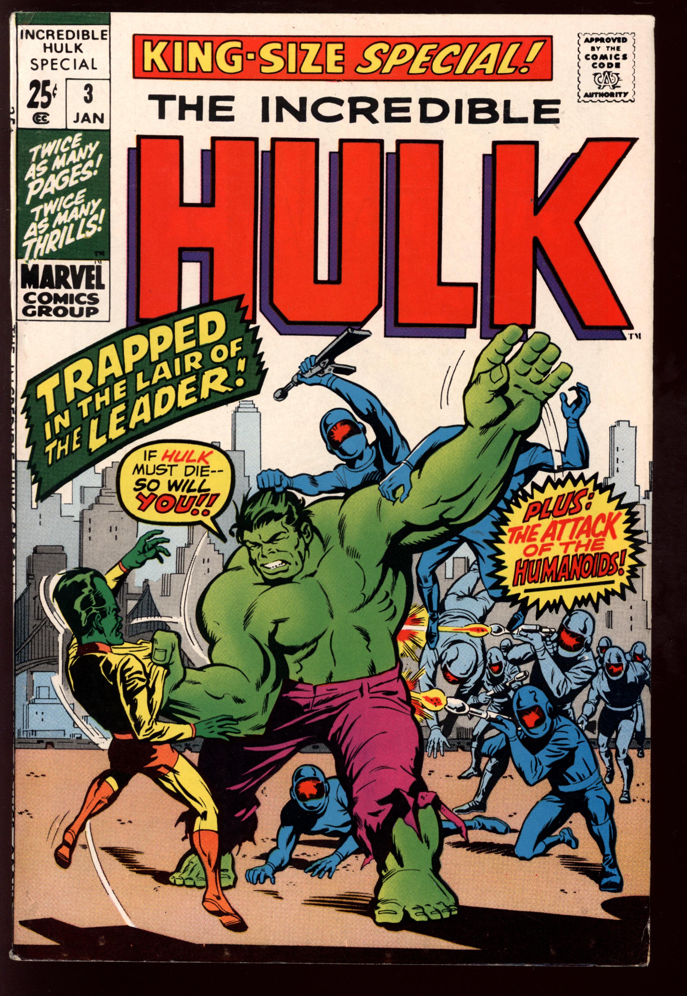 INCREDIBLE HULK ANNUAL Front Cover