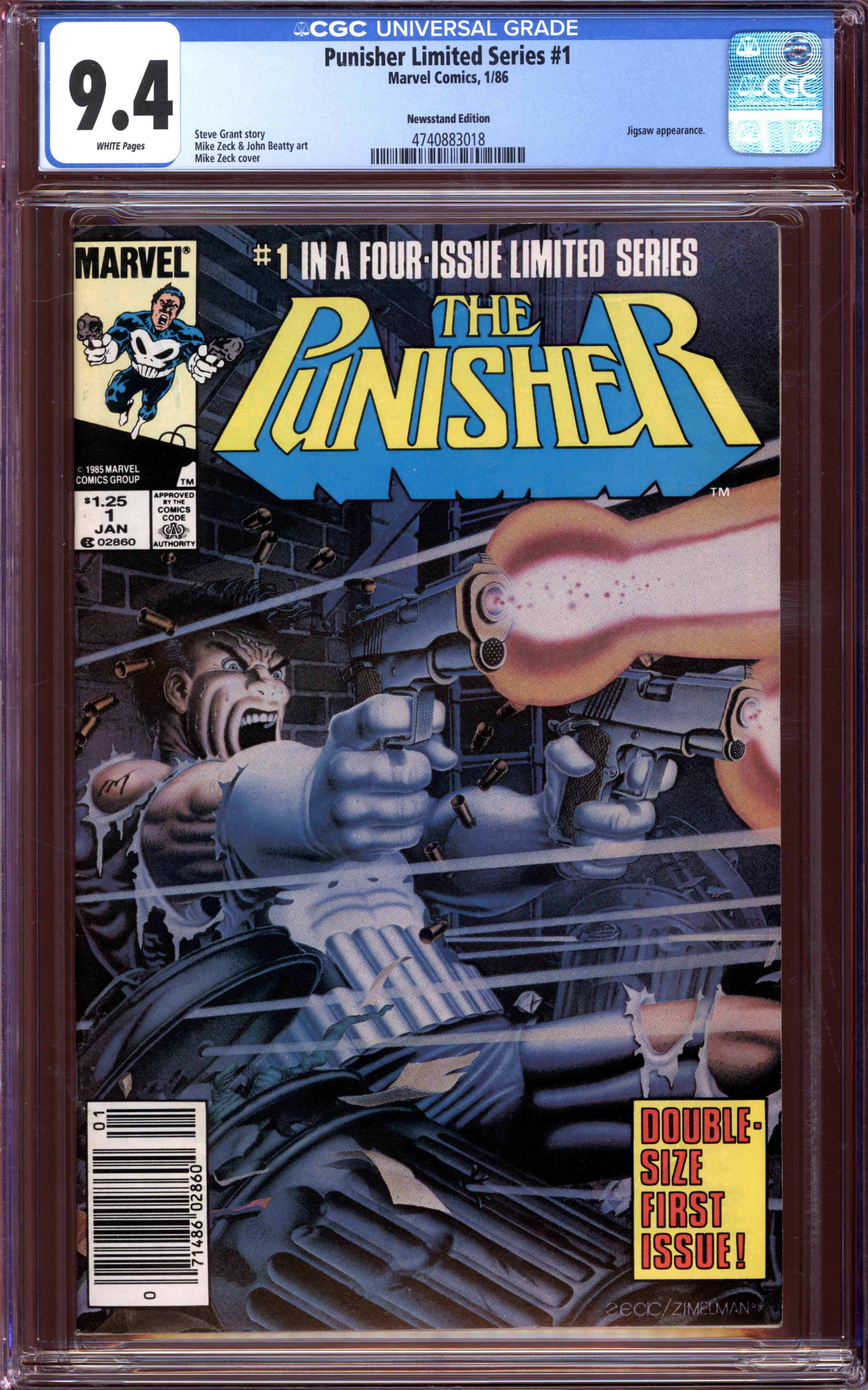 PUNISHER LIMITED SERIES Front Cover