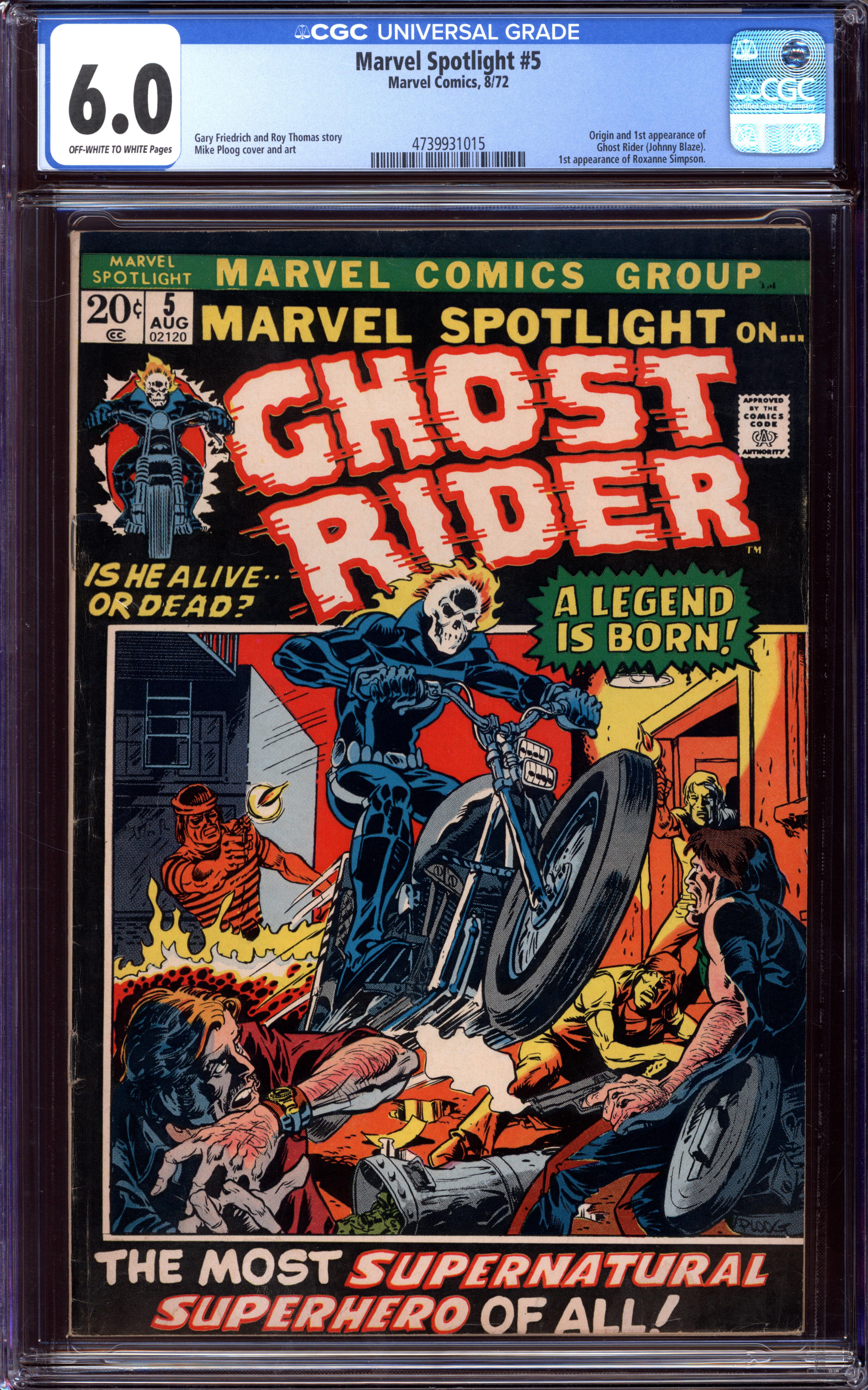 MARVEL SPOTLIGHT Front Cover