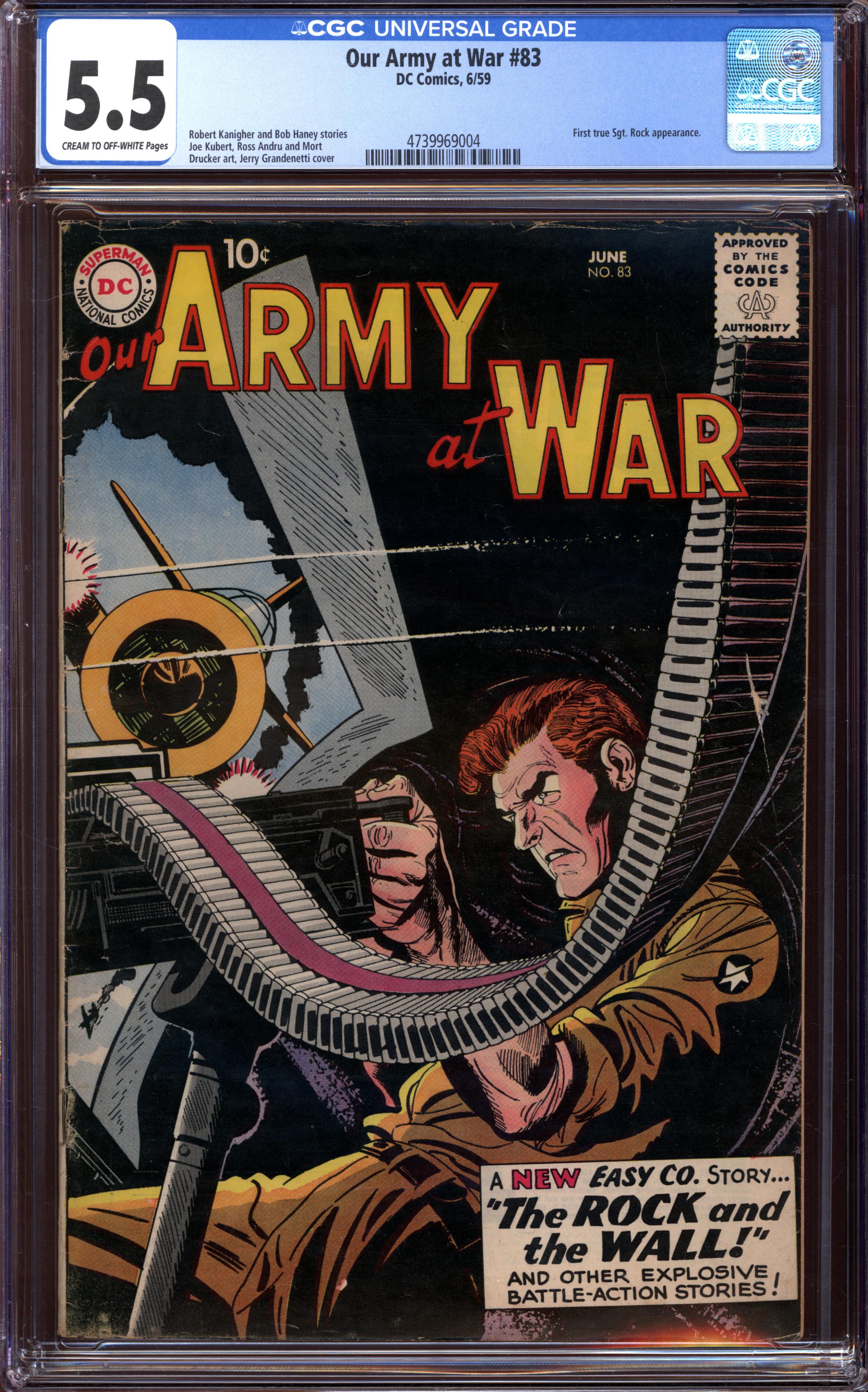 OUR ARMY AT WAR Front Cover