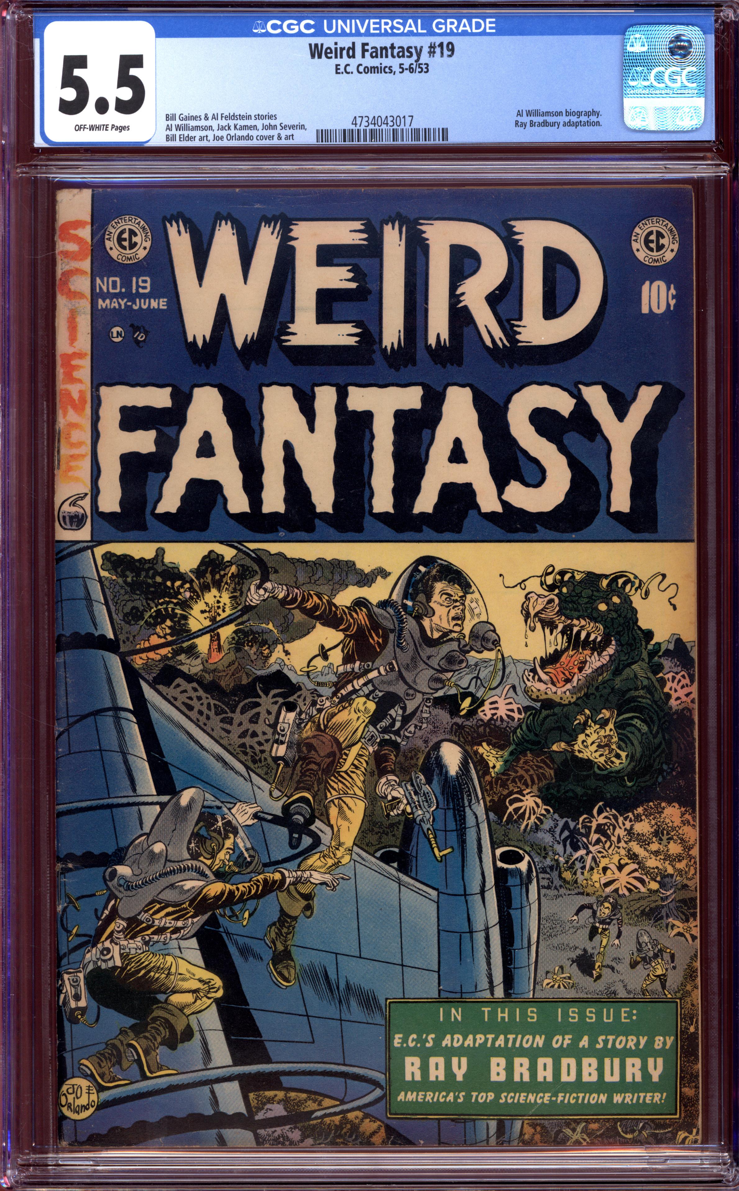 WEIRD FANTASY Front Cover