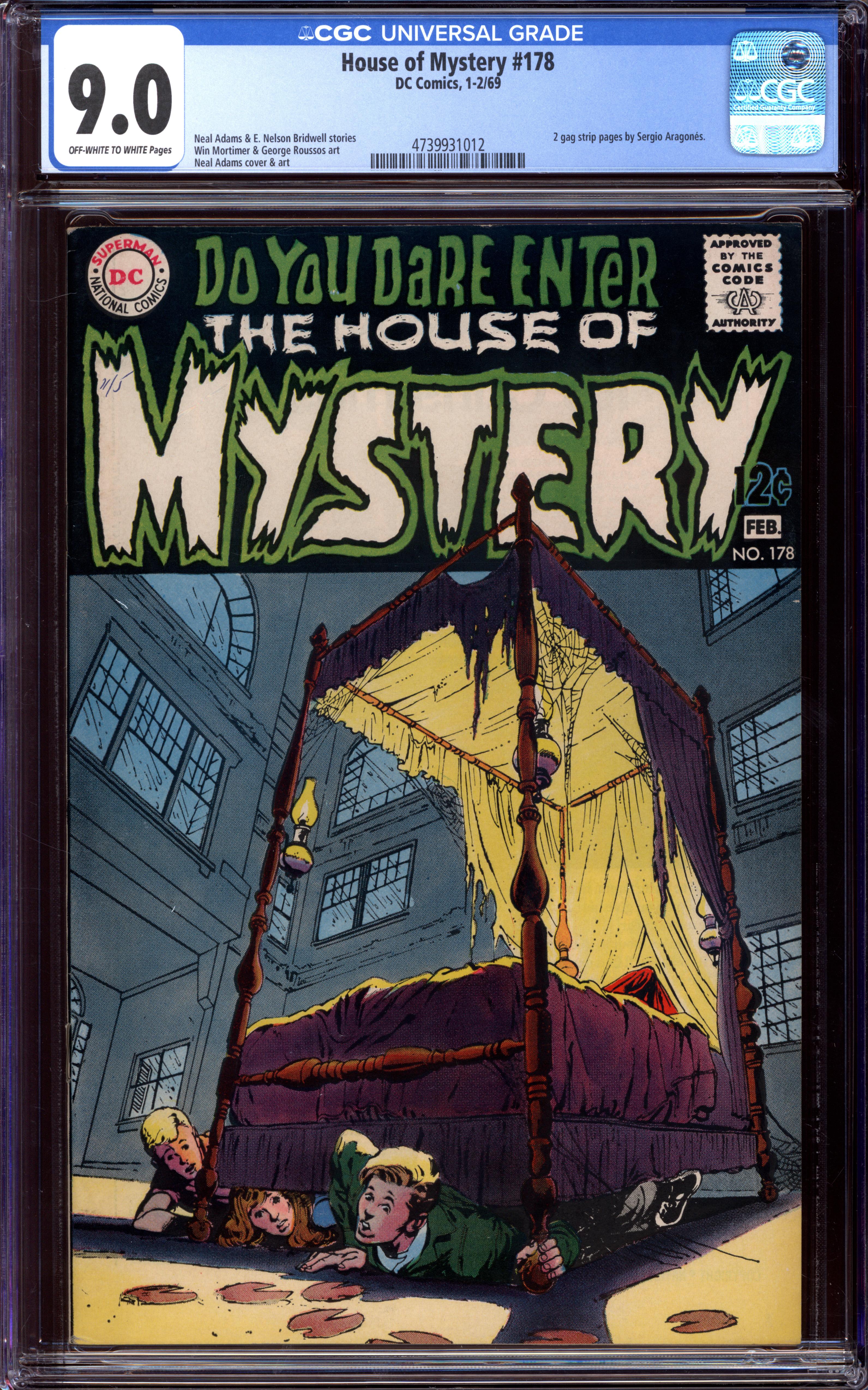 HOUSE OF MYSTERY Front Cover