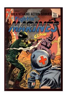 FIGHTIN' MARINES #27 2.5 front cover