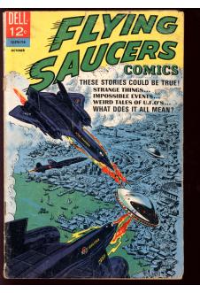 FLYING SAUCERS #3 2.5 front cover