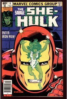 SAVAGE SHE-HULK #6 9.2 front cover