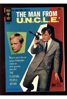 THE MAN FROM UNCLE #8 8.5 front cover