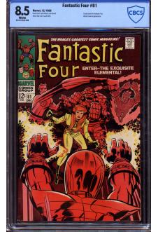 Cover of Fantastic Four #81
