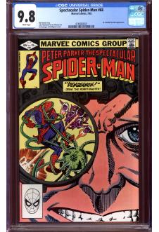 Cover of The Spectacular Spider-Man #68