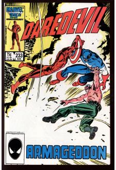 DAREDEVIL #233 9.2 front cover