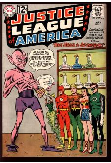 JUSTICE LEAGUE OF AMERICA #11 7.5 front cover