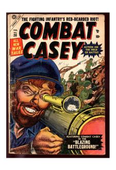 COMBAT CASEY #20 2.5 front cover