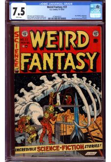WEIRD FANTASY #22 CGC 7.5 WHITE PAGES front cover