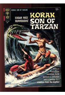 Cover of Edgar Rice Burroughs Korak, Son of Tarzan #8