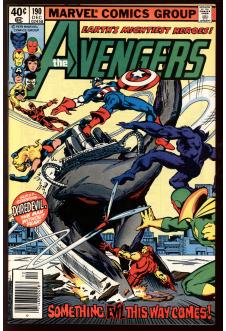 AVENGERS #190 9.0 front cover