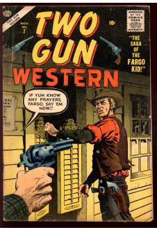 TWO-GUN WESTERN #7 3.0 front cover