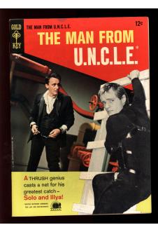 THE MAN FROM UNCLE #7 9.0 front cover