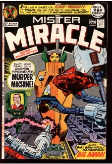 MISTER MIRACLE #5 4.0 front cover