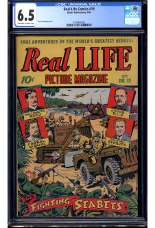 Cover of Real Life Comics #19