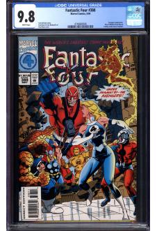 FANTASTIC FOUR #388 CGC 9.8 WHITE PAGES front cover