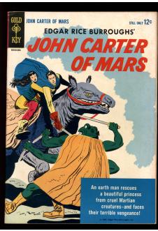 JOHN CARTER OF MARS #1 6.0 front cover