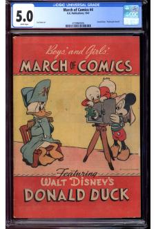 Cover of Boys' and Girls' March of Comics #4