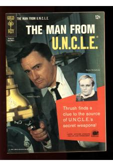 THE MAN FROM UNCLE #3 8.0 front cover