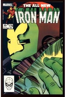 IRON MAN #179 9.2 front cover