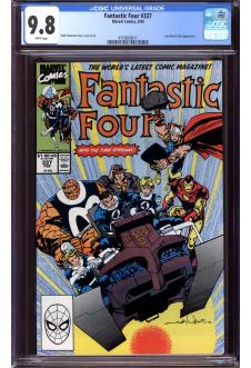 FANTASTIC FOUR #337 CGC 9.8 WHITE PAGES front cover