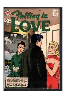 FALLING IN LOVE #16 1.5 front cover