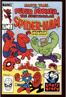 MARVEL TAILS #1 9.2 front cover