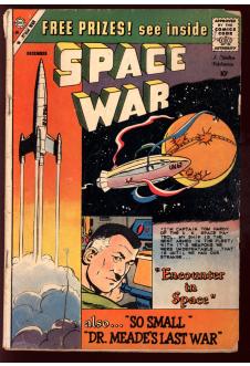 SPACE WAR #2 1.8 front cover