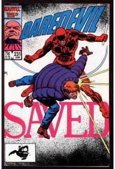 DAREDEVIL #231 9.4 front cover