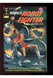 MAGNUS ROBOT FIGHTER #40 8.5 front cover