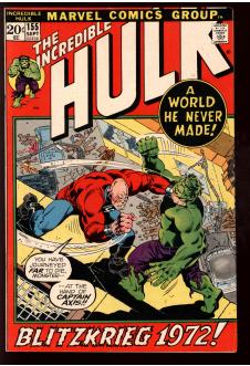INCREDIBLE HULK #155 6.0 front cover