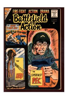 BATTLEFIELD ACTION #24 4.5 front cover