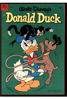 DONALD DUCK #37 4.5 front cover