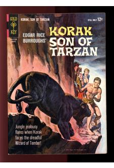 Cover of Edgar Rice Burroughs Korak, Son of Tarzan #4