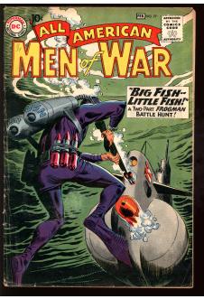 ALL AMERICAN MEN OF WAR #77 3.0 front cover