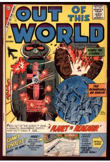 OUT OF THIS WORLD #15 4.5 front cover