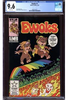 EWOKS #1 CGC 9.6 WHITE PAGES front cover